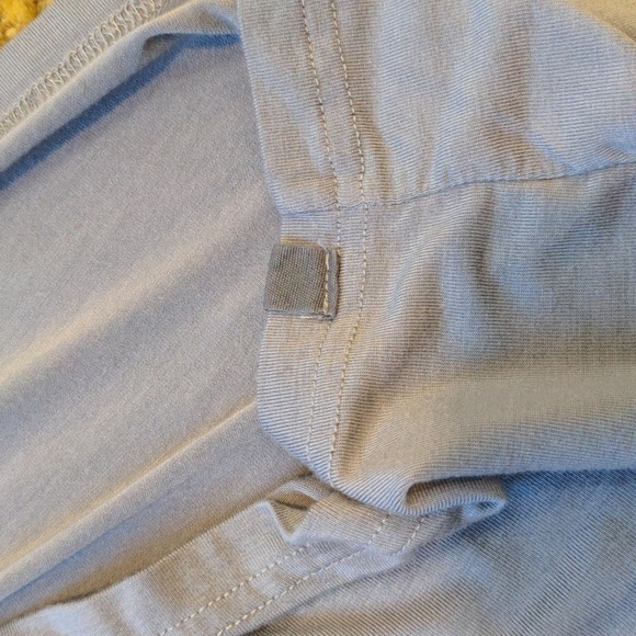 Barefoot Dreams Luxe Milk Jersey Caftan Faded Rose Pewter Petite One Size Dress - Picture 12 of 15